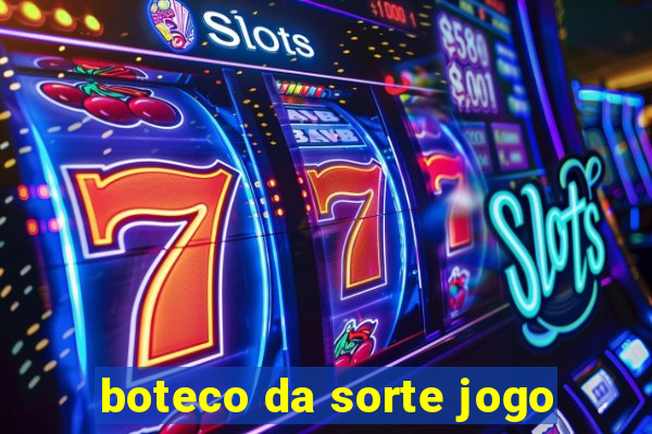 boteco da sorte jogo